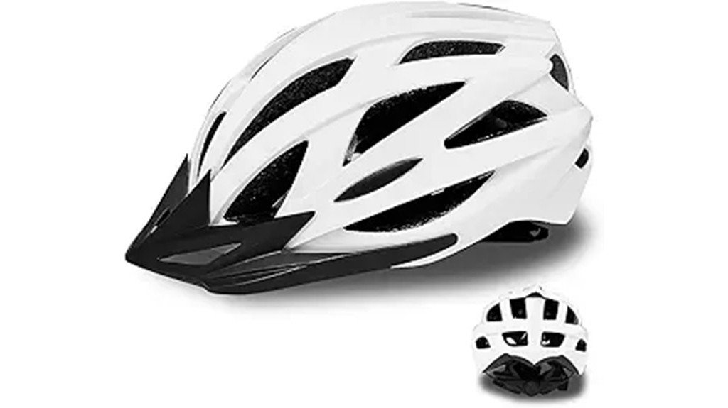 adjustable lightweight adult road helmet