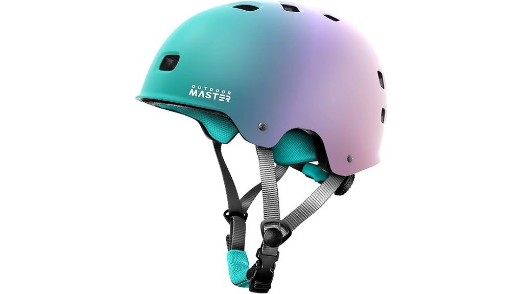 removable liner outdoor skateboard helmet